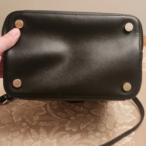 Large Michael Kors Greenwich Satchel (Black) - Picture 6 of 8